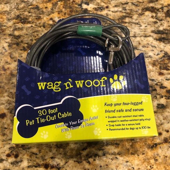 30 ft Pet Tie Out Cable